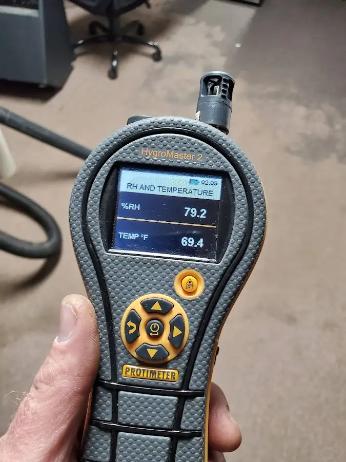 Moisture meter humidity assessment for Fire & Smoke Damage Restoration in Kendall West